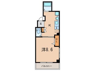 琴マンションの物件間取画像